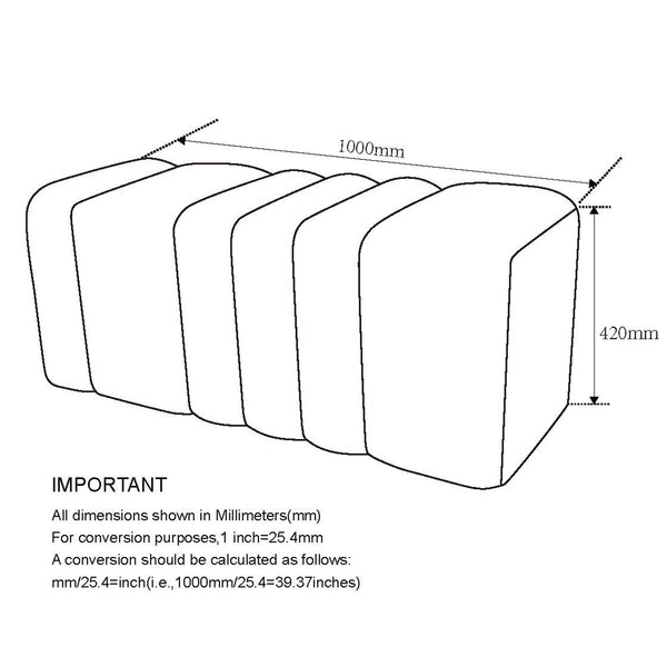 Worldwide Home Furnishings Rigel-large Elegant Boucle Ottoman Bench For Living Room, Bedroom, Or Dressing Room Décor Upgrade Black Boucle Fabric 402-133bk