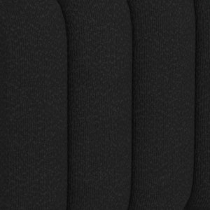 Worldwide Home Furnishings Rigel-small Textured Boucle Ottoman Bench For Stylish Seating And Relaxation In Any Space Black Boucle Fabric 402-133sm_Bk