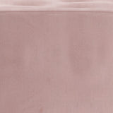 !nspire Sabel Storage Ottoman Blush Pink/Aged Gold Velvet/Metal