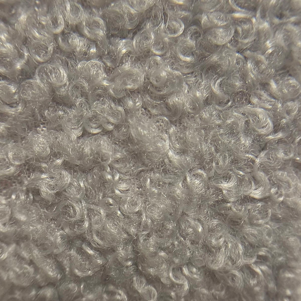 Worldwide Home Furnishings Cecily-2pc Stylish Ottoman Set With Storage And Serving Tray - Elevate Your Living Room Decor! Warm Grey Boucle Fabric,Wood 402-951wgy