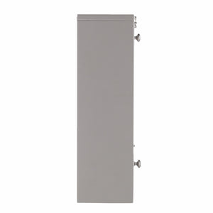 Homeroots 26" Gray Wall Mounted Floating Desk   402013