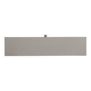 Homeroots 26" Gray Wall Mounted Floating Desk   402013