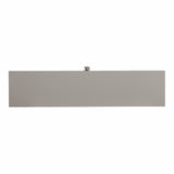 Homeroots 26" Gray Wall Mounted Floating Desk   402013