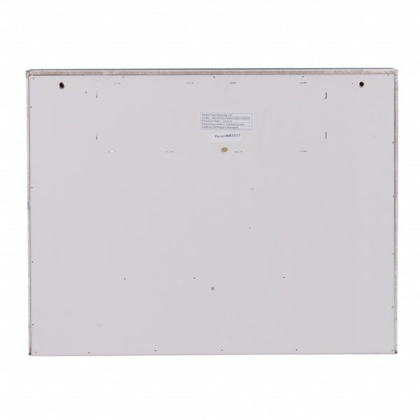 Homeroots 26" White Wall Mounted Floating Desk   402014