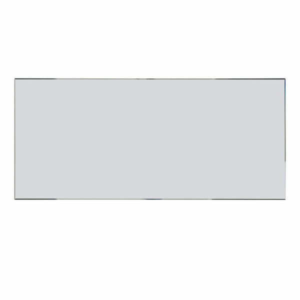 Homeroots 47" Silver Mirrored Writing Desk With Three Drawers   402022