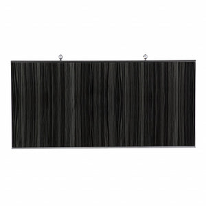 Homeroots 42" Silver Writing Desk With Two Drawers   402027