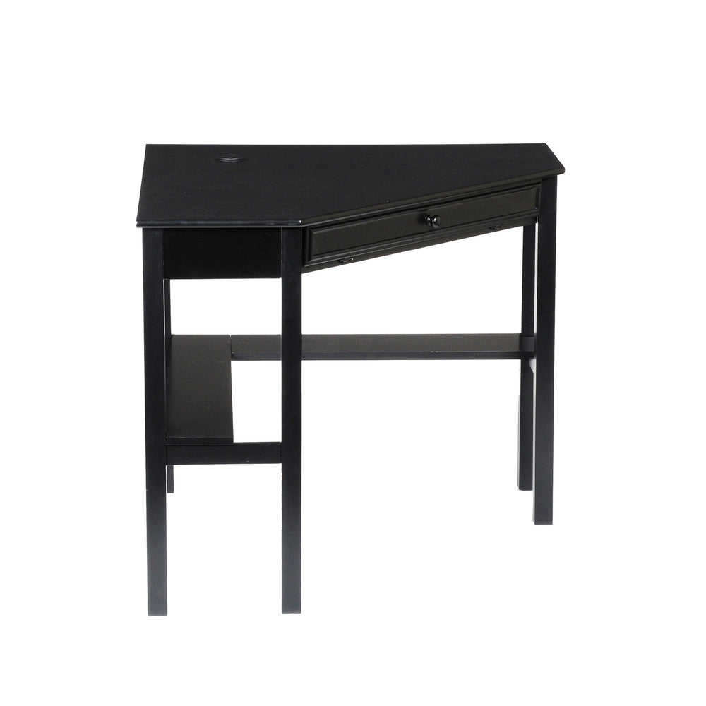 Homeroots Black Corner Computer Desk   402032
