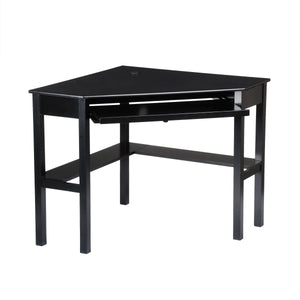 Homeroots Black Corner Computer Desk   402032