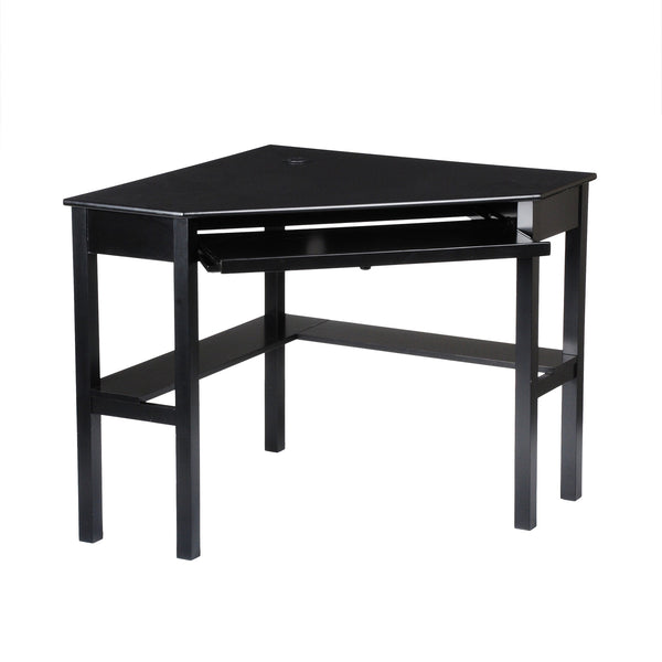 Homeroots Black Corner Computer Desk   402032