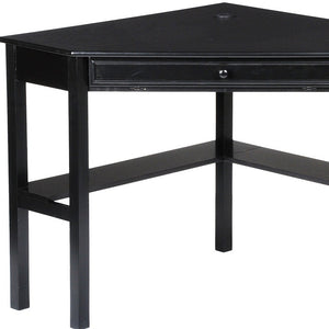 Homeroots Black Corner Computer Desk   402032