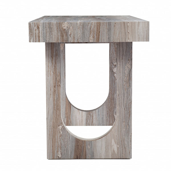 Homeroots 45" Brown Writing Desk   402054