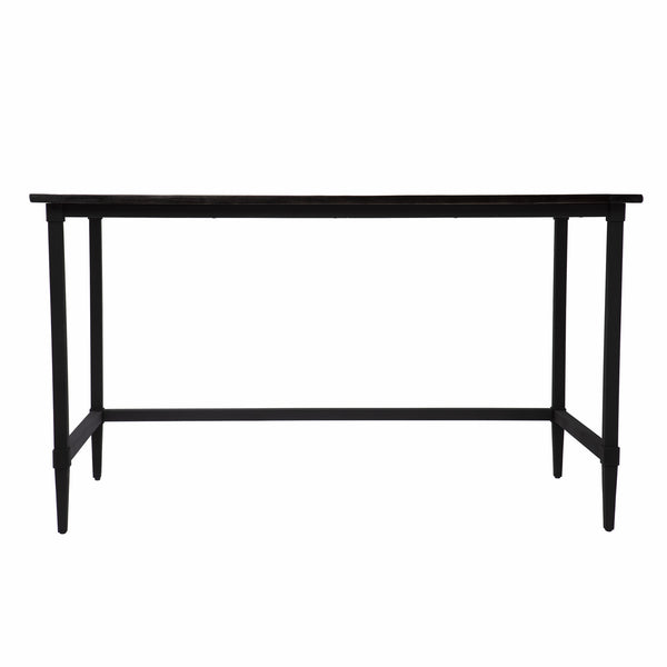 Homeroots 53" Black Writing Desk   402060
