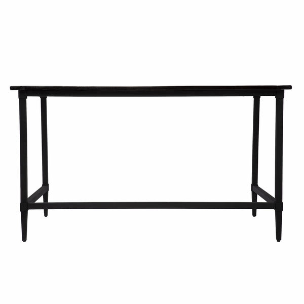 Homeroots 53" Black Writing Desk   402060