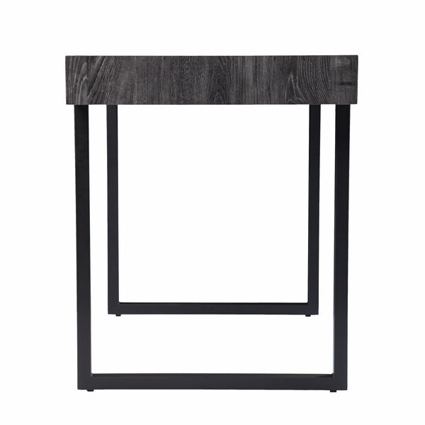 Homeroots 45" Black Writing Desk   402062