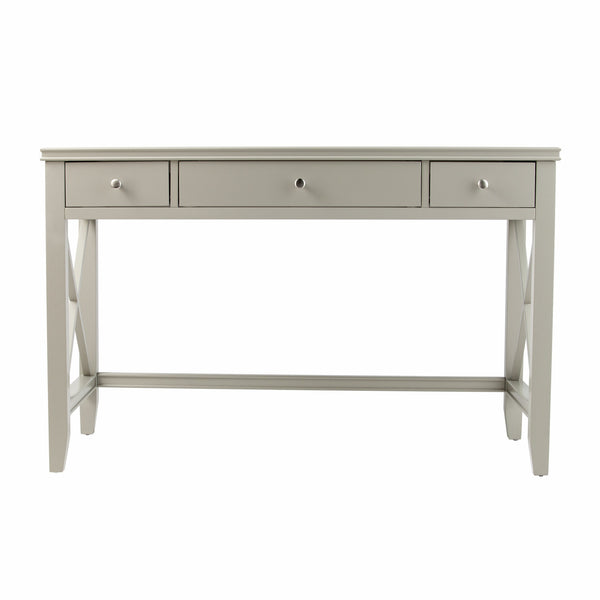 Homeroots Farmhouse Gray Writing Desk   402068