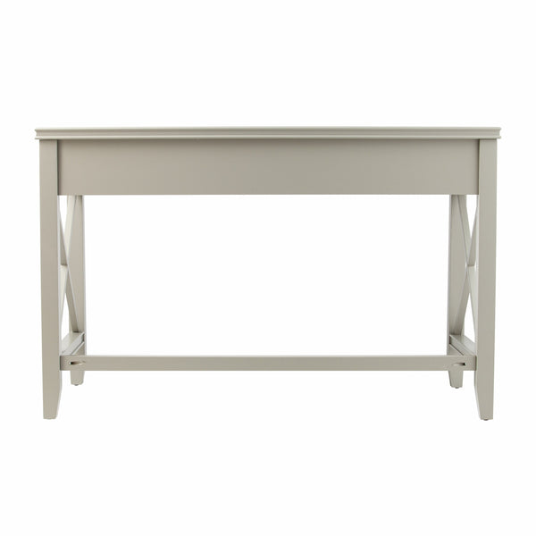 Homeroots Farmhouse Gray Writing Desk   402068