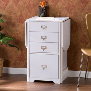 Homeroots Fold-out Organizer And Craft Desk   402073