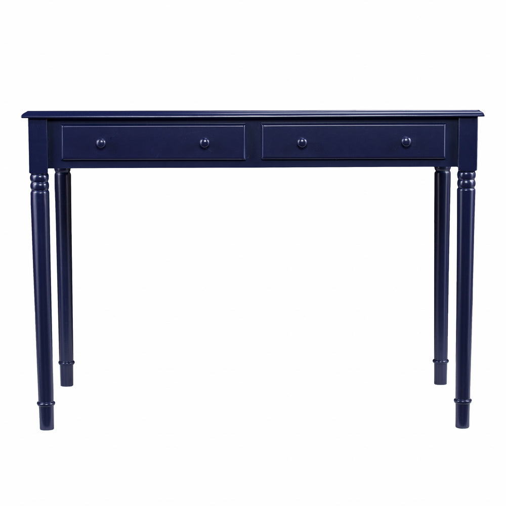 Homeroots Navy Blue Writing Desk   402082