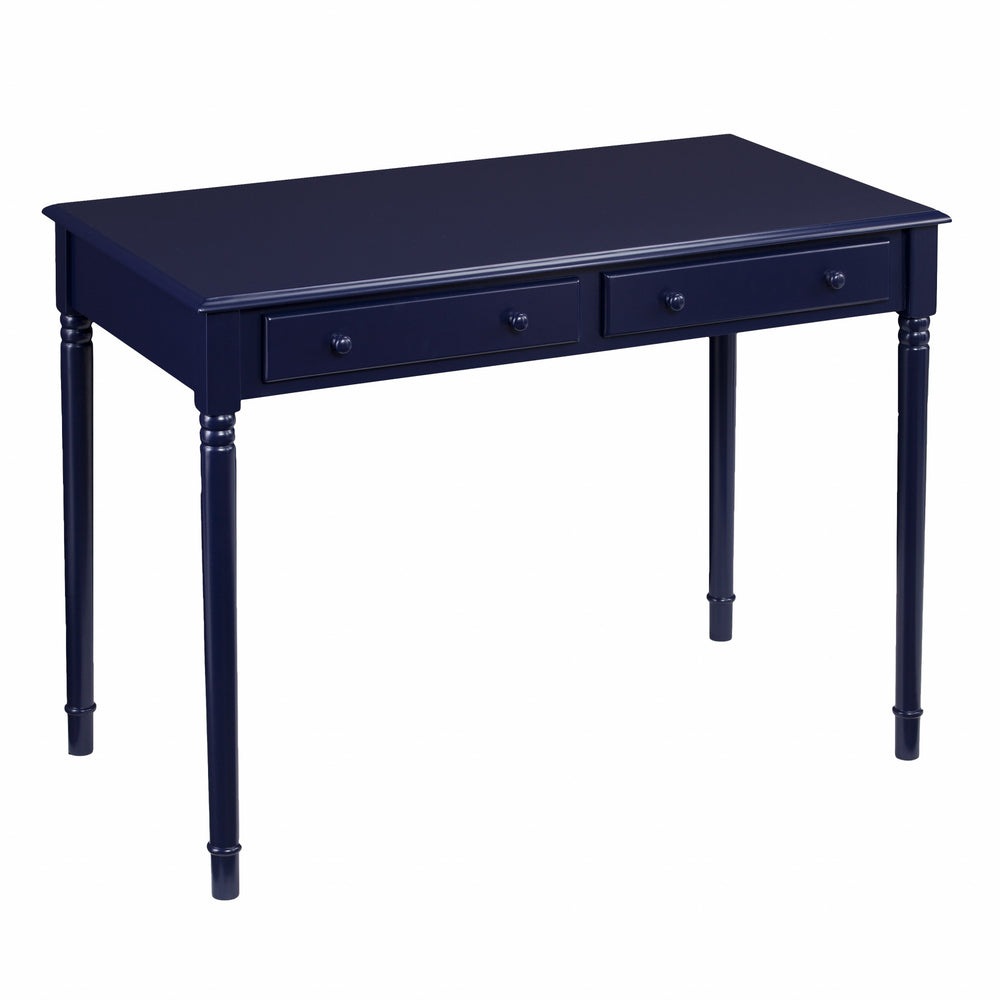 Homeroots Navy Blue Writing Desk   402082