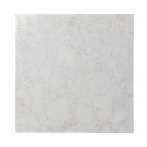 Homeroots 30" Natural And Natural Brown Solid Manufactured Wood Square Coffee Table   402169