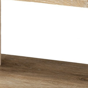 Homeroots 42" Natural Wood Coffee Table   402171