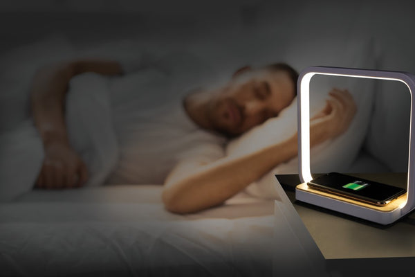 Homeroots Contemporary White Wireless Phone Charger   402198