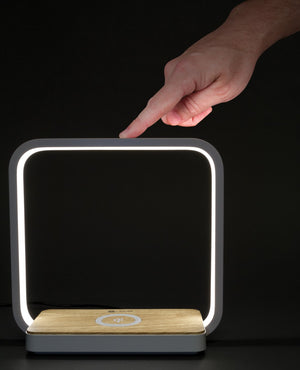 Homeroots Contemporary White Wireless Phone Charger   402198