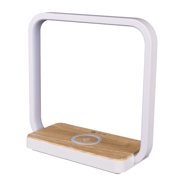 Homeroots Contemporary White Wireless Phone Charger   402198