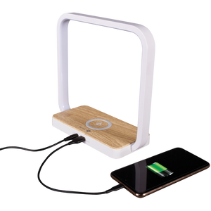 Homeroots Contemporary White Wireless Phone Charger   402198