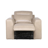 English Elm Steve Silver - Doncella - 3 Piece Power Reclining Living Room Set - Beige