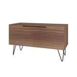 Manhattan Comfort Beekman Mid-Century Modern Accent Cabinet Brown 402AMC180