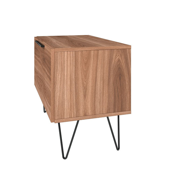 Manhattan Comfort Beekman Mid-Century Modern Accent Cabinet Brown 402AMC180