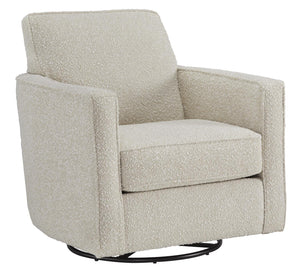 Fusion Nolte Cherie Pearl Swivel Glider Chair In Beige - Stylish, Durable, 360° Motion For Ultimate Comfort Beige W ,92% Polyester,8% Acrylic 402g Cherie Pearl Swivel Glider