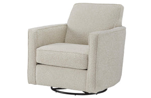 Fusion Nolte Cherie Pearl Swivel Glider Chair In Beige - Stylish, Durable, 360° Motion For Ultimate Comfort Beige W ,92% Polyester,8% Acrylic 402g Cherie Pearl Swivel Glider