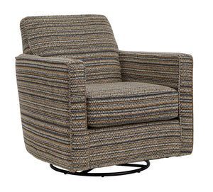 Fusion Lonestar Chindi Storm Swivel Glider Chair - Stylish, Durable & Comfortable 360° Motion Seating Multi Ws ,2% Polyester,98% Polypropylene 402g Chindi Storm Swivel Glider