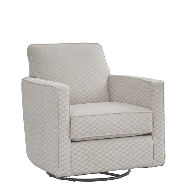 Fusion Samab Mocha Giamatti Oatmeal Swivel Glider Chair – Durable, Comfortable, 360° Motion For Your Home! Taupe S ,59.48% Polyester,19.65%,15.65% Pre,Crcotn,5.22% Pcrpoly 402g Giamatti Oatmeal Swivel Glider