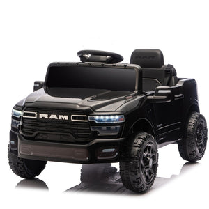 English Elm Licensed Dodge Ram 3500 12v Kids Ride on Truck with Parental Remote and Rear Suspension W1578P346247