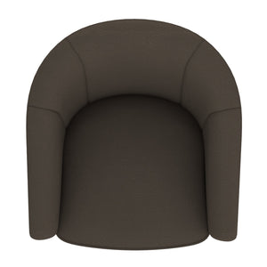 Worldwide Home Furnishings Tilsy-accent Swivel Chair - Cozy Boucle Fabric For Living Rooms, Bedrooms, Or Elegant Dining Spaces Charcoal Boucle Fabric 403-122ch