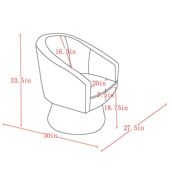Worldwide Home Furnishings Tilsy-accent Swivel Chair - Cozy Boucle Fabric For Living Rooms, Bedrooms, Or Elegant Dining Spaces Charcoal Boucle Fabric 403-122ch