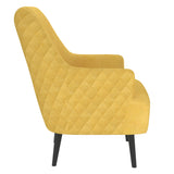 !nspire Nomi Accent Chair Mustard Mustard/Black Fabric/Solid Wood