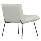 !nspire Gigi Accent Chair Cream Cream/Black Boucle Fabric/Metal