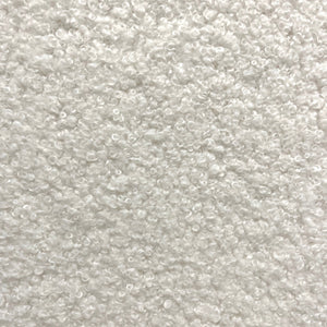 Worldwide Home Furnishings Zoey-accent Chair - Luxurious Cream Boucle Fabric, Plush Comfort, Stylish Black Legs For Any Room Cream Boucle Fabric,Solid Wood 403-675cm