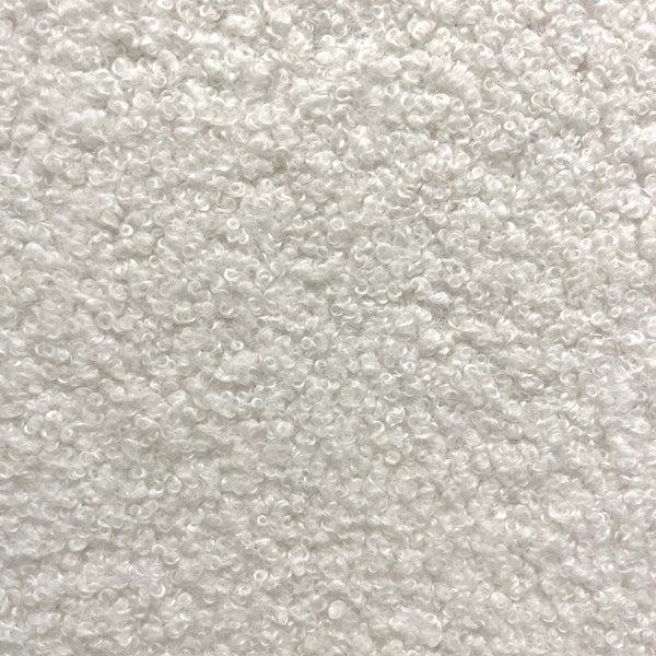 Worldwide Home Furnishings Zoey-accent Chair - Luxurious Cream Boucle Fabric, Plush Comfort, Stylish Black Legs For Any Room Cream Boucle Fabric,Solid Wood 403-675cm