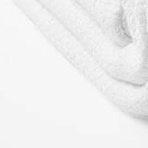 Homeroots White Premium Organic Cotton Basket Weave King Size Blanket  Cotton 403091