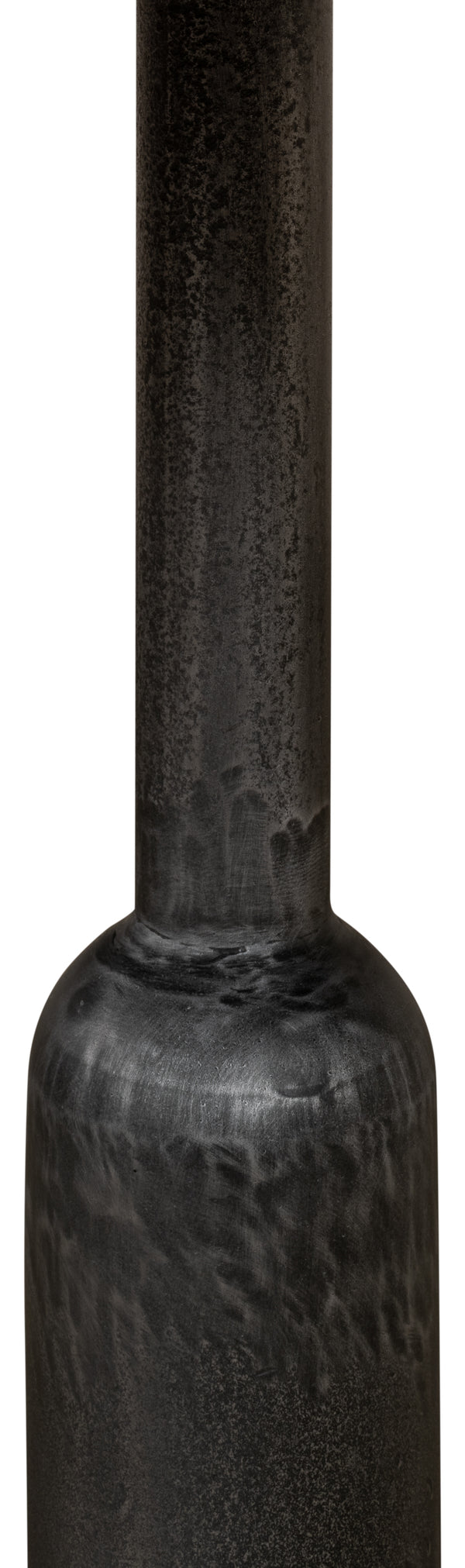 Sarreid Cafe Table – Elegant Solid Walnut With Gunmetal Accents For Modern Dining & Stylish Gatherings Brown  40332