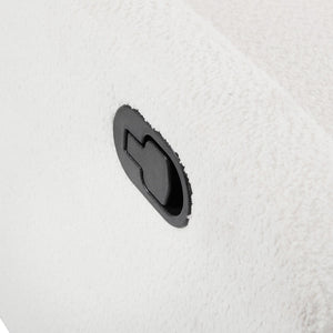 English Elm Christopher Knight Home® - 360 Swivel and Glider Recliner Chair with Boucle Upholstery, Solid Wood Base, Smooth Rocking Comfort Beige N771P207029M