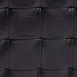 Baxton Studio Baxton Studio Modern Cube Ottoman Set of 2 – Stylish, Lightweight Footrest with Tufted Design Black BH-5589-BLACK-OTTO