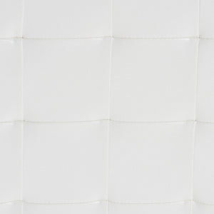 Baxton Studio Baxton Studio Modern Cube Ottoman Set of 2 – Stylish, Lightweight Footrest with Tufted Design White BH-5589-WHITE-OTTO