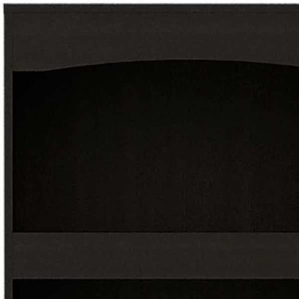 HomeRoots 71" Light Gray Wood Three-Tier Bookcase with Two Doors for Stylish Storage & Organization in Any Room 403739
