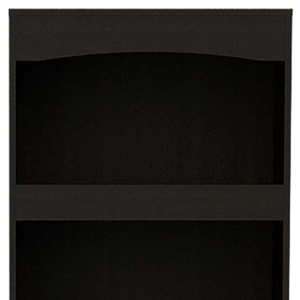 HomeRoots 71" Light Gray Wood Three-Tier Bookcase with Two Doors for Stylish Storage & Organization in Any Room 403739